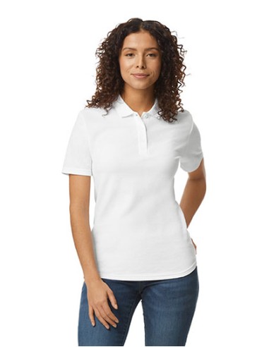 G-64800L-Softstyle® Womens Piqué Polo